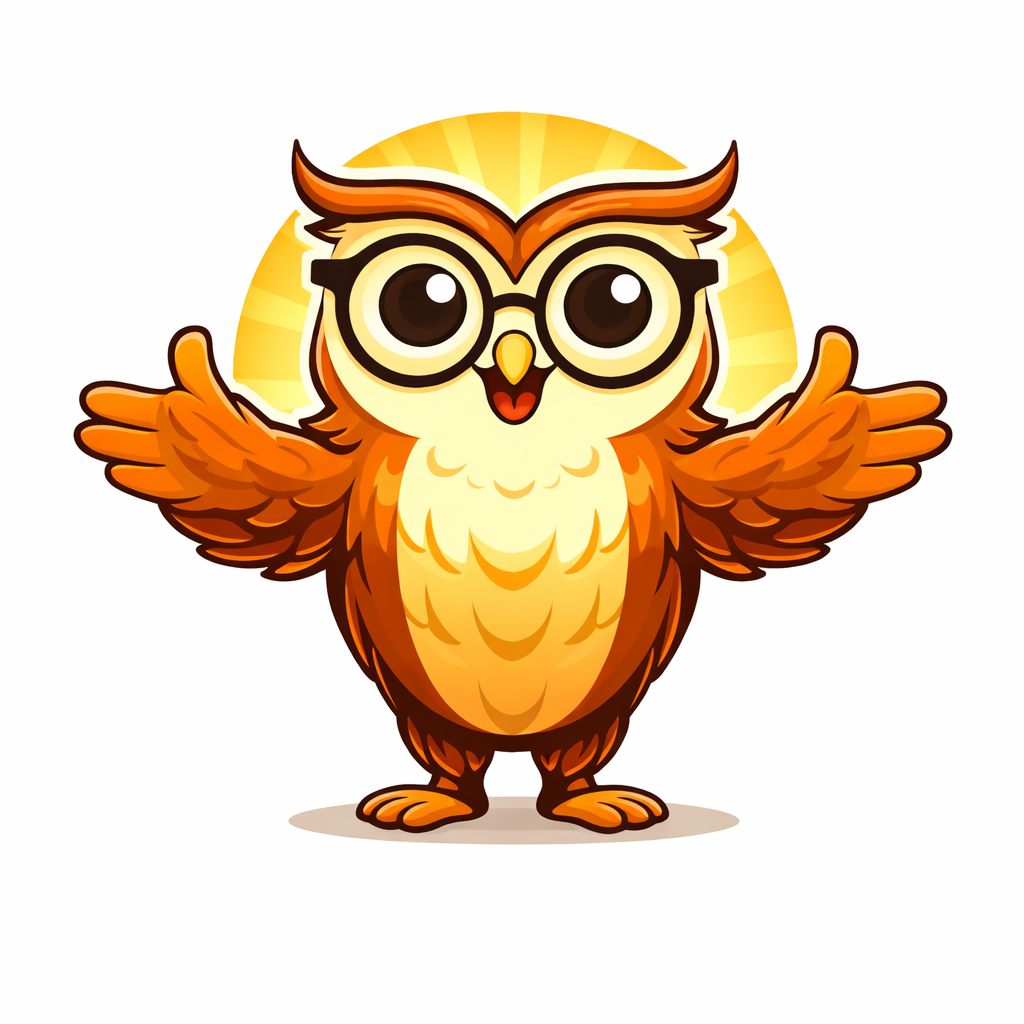 Wiser Than Junk owl mascot